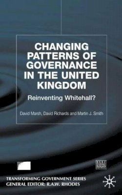 D. Marsh - Changing Patterns of Government - 9780333792896 - V9780333792896