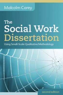 Malcolm Carey - The Social Work Dissertation - 9780335247592 - V9780335247592