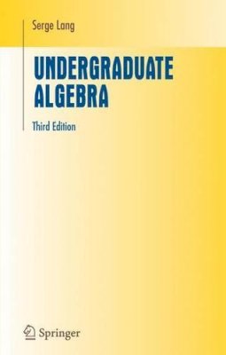 Serge Lang - Undergraduate Algebra - 9780387220253 - V9780387220253