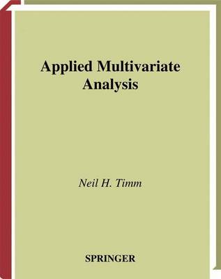 Neil H. Timm - Applied Multivariate Analysis - 9780387953472 - V9780387953472