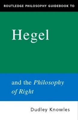 Lord Frederick J.D. Lugard - Routledge Philosophy GuideBook to Hegel and the Philosophy of Right - 9780415165785 - V9780415165785