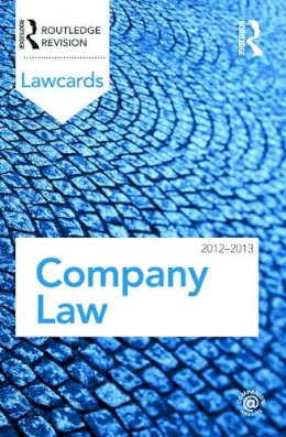 Routledge - Company Lawcards 2012-2013 - 9780415683302 - V9780415683302