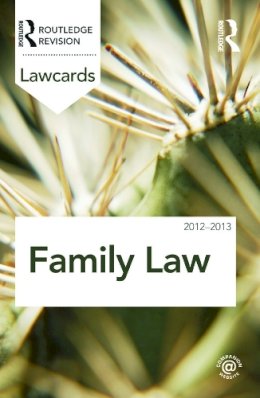 Routledge - Family Lawcards 2012-2013 - 9780415683395 - V9780415683395