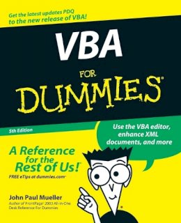 John Paul Mueller - VBA For Dummies - 9780470046500 - V9780470046500