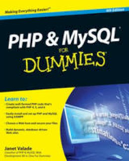 Janet Valade - PHP and MySQL For Dummies - 9780470527580 - V9780470527580