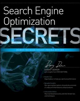 Danny Dover - Search Engine Optimization (SEO) Secrets - 9780470554180 - V9780470554180