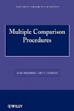 Yosef Hochberg - Multiple Comparison Procedures - 9780470568330 - V9780470568330