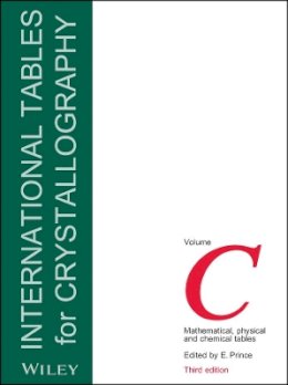 Roger Hargreaves - International Tables for Crystallography, Mathematical, Physical and Chemical Tables - 9780470710296 - V9780470710296