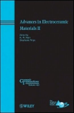 K M Nair - Advances in Electroceramic Materials II - 9780470927168 - V9780470927168