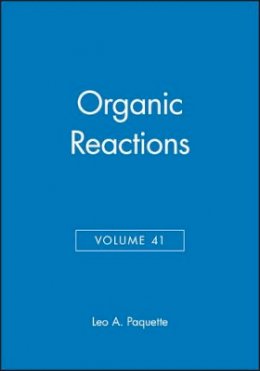 Leo A. Paquette - Organic Reactions - 9780471544098 - V9780471544098