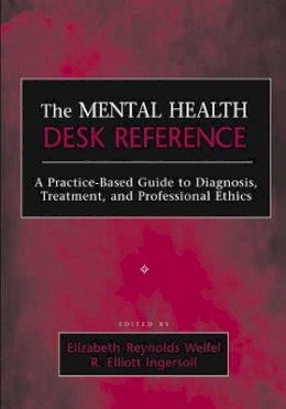 Welfel - The Mental Health Desk Reference - 9780471652960 - V9780471652960