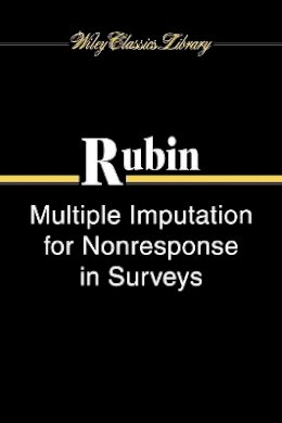 Donald B. Rubin - Multiple Imputation for Nonresponse in Surveys - 9780471655749 - V9780471655749