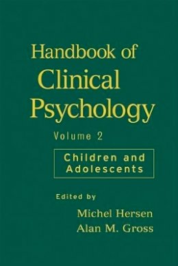 Hersen - Handbook of Clinical Psychology - 9780471946786 - V9780471946786