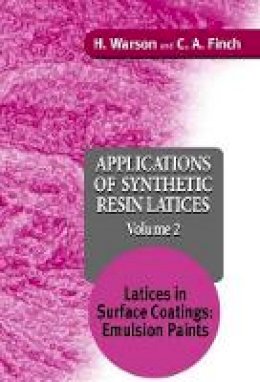 H. Warson - Applications of Synthetic Resin Latices - 9780471954613 - V9780471954613