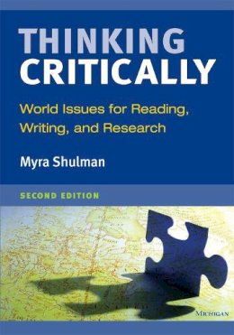 Myra Shulman - Thinking Critically - 9780472032990 - V9780472032990