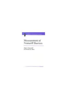 Alan V. Deardorff - Measurement of Nontariff Barriers (Studies in International Economics) - 9780472109319 - V9780472109319