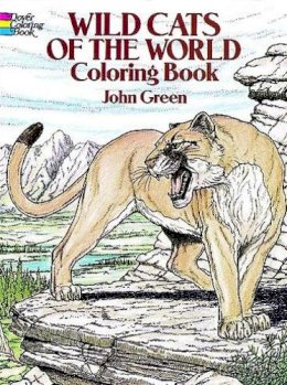 John Green - Wild Cats of the World Coloring Book - 9780486256382 - V9780486256382