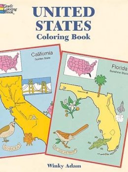 W. Adam - United States Coloring Book - 9780486401683 - V9780486401683