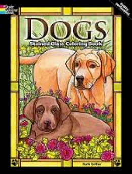 Ruth Soffer - Dogs Stained Glass Coloring Book - 9780486478029 - V9780486478029