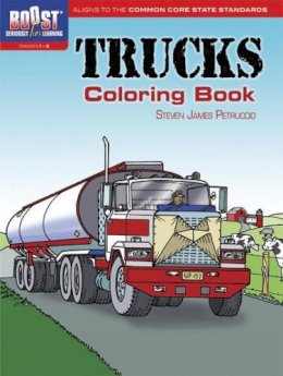 Steven James Petruccio - Boost Trucks Coloring Book - 9780486494111 - V9780486494111