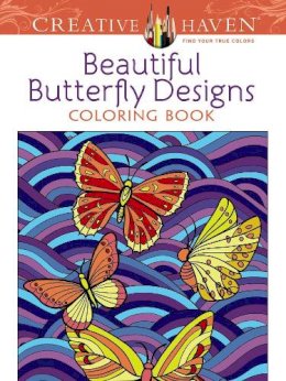 Jessica Mazurkiewicz - Creative Haven Beautiful Butterfly Designs Coloring Book - 9780486494562 - V9780486494562