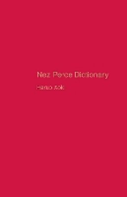 Haruo Aoki - Nez Perce Dictionary - 9780520097636 - V9780520097636