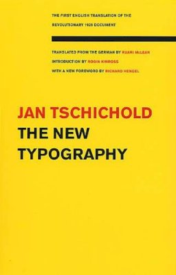 Jan Tschichold - The New Typography - 9780520250123 - V9780520250123
