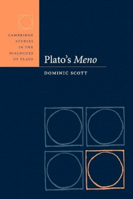 Dominic Scott - Plato´s Meno - 9780521104685 - V9780521104685