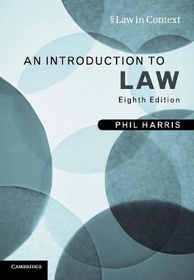 Phil Harris - Law in Context: An Introduction to Law - 9780521132077 - V9780521132077