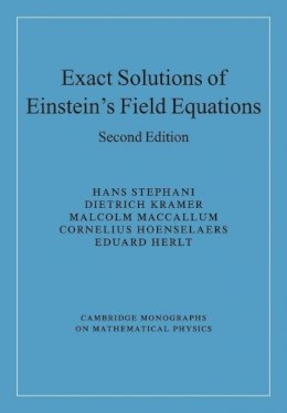 Hans Stephani - Exact Solutions of Einstein´s Field Equations - 9780521467025 - V9780521467025