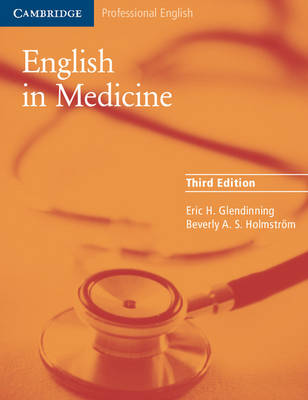 Eric H. Glendinning - English in Medicine: A Course in Communication Skills - 9780521606660 - V9780521606660