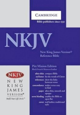 Leather / Fine Binding - NKJV Pitt Minion Reference Bible, Black Goatskin Leather, Red-letter Text, NK446:XR - 9780521706216 - V9780521706216