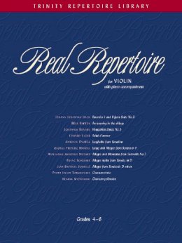 Trinity College Lond - Real Repertoire for Violin - 9780571521555 - V9780571521555