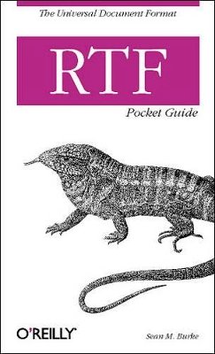 Sean Burke - RTF Pocket Guide - 9780596004750 - V9780596004750