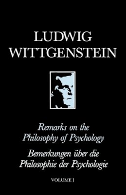 Ludwig Wittgenstein - Remarks on the Philosophy of Psychology - 9780631130611 - KMK0024782