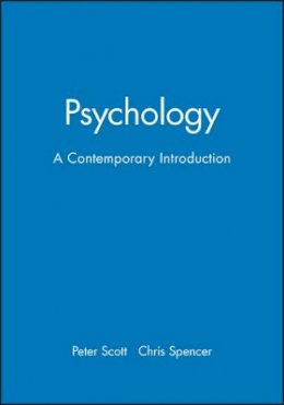 Scott - Psychology: A Contemporary Introduction - 9780631192350 - V9780631192350