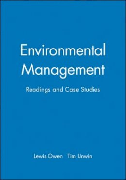 Lewis Owen - Environmental Management: Readings and Case Studies - 9780631201175 - V9780631201175