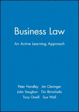 Peter Handley - Business Law: An Active Learning Approach - 9780631201830 - V9780631201830