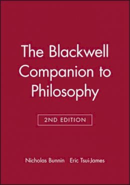 Nicholas (Ed Bunnin - The Blackwell Companion to Philosophy - 9780631219088 - V9780631219088