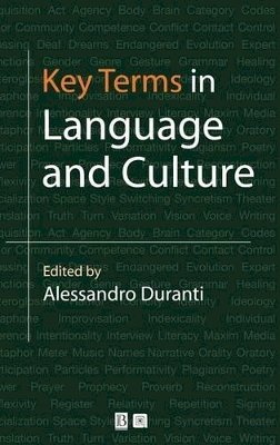 Duranti - Key Terms in Language and Culture - 9780631226659 - V9780631226659