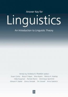 Victoria A. Fromkin - Linguistics - 9780631228493 - V9780631228493