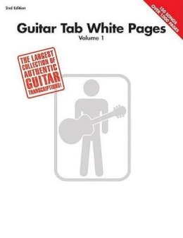 Book - Guitar Tab White Pages - Volume 1 - 2nd Edition - 9780634026119 - V9780634026119