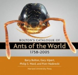 Barry Bolton - Bolton's Catalogue of Ants of the Worl - 9780674021518 - V9780674021518