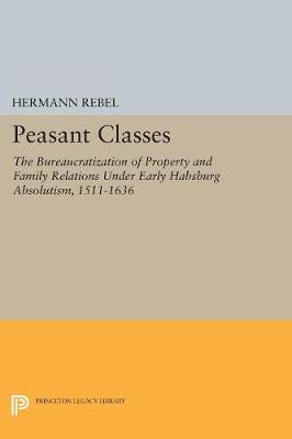 Hermann Rebel - Peasant Classes: The Bureaucratization of Property and Family Relations Under Early Habsburg Absolutism, 1511-1636 - 9780691613727 - V9780691613727