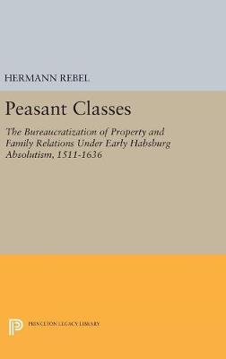 Hermann Rebel - Peasant Classes: The Bureaucratization of Property and Family Relations Under Early Habsburg Absolutism, 1511-1636 - 9780691629599 - V9780691629599