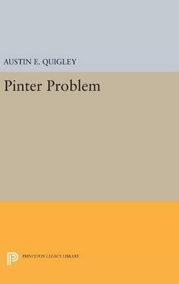 Austin E. Quigley - Pinter Problem - 9780691644875 - V9780691644875