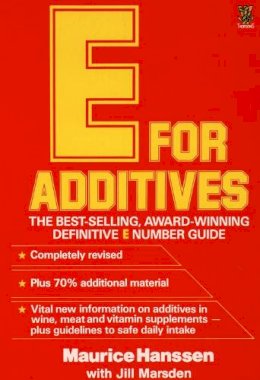 Maurice Hanssen - E for Additives - 9780722515624 - KRS0005985