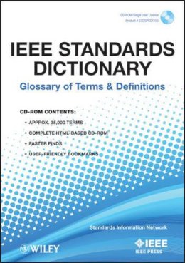 Standards Information Network; Ieee Communications Society - IEEE Standards Dictionary - 9780738157399 - V9780738157399