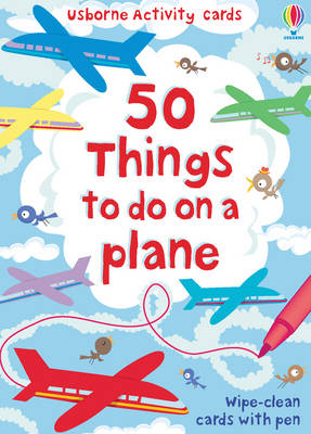 Emily Bone Leonie Pratt - 50 Things to Do on a Plane (Usborne Activity Cards) - 9780746099889 - V9780746099889