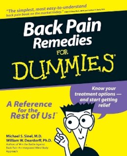 Michael S. Sinel - Back Pain Remedies For Dummies - 9780764551321 - V9780764551321